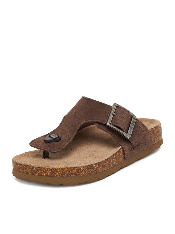 G-Star Raw G-Star Raw Šlepetės per pirštą CWB-WS-1128-51-S Ruda