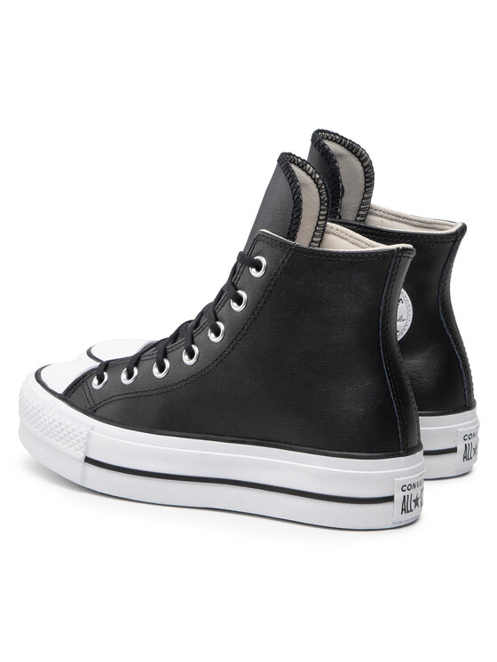 Converse Converse Plátenky Chuck Taylor All Star Lift Clean Hi 561675C Čierna