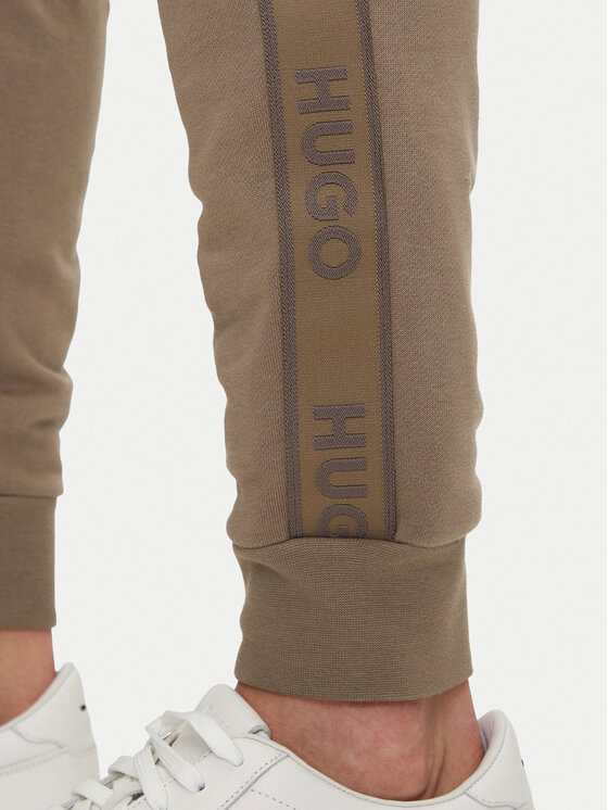 HUGO HUGO Spodnji del trenirke Liam 50540918 Bež Regular Fit