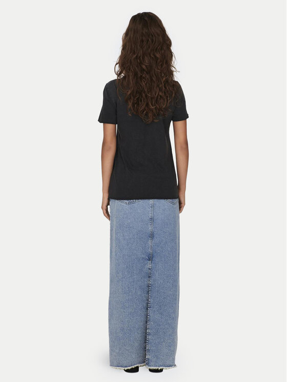 ONLY ONLY Тишърт Lucy 15215721 Сив Regular Fit