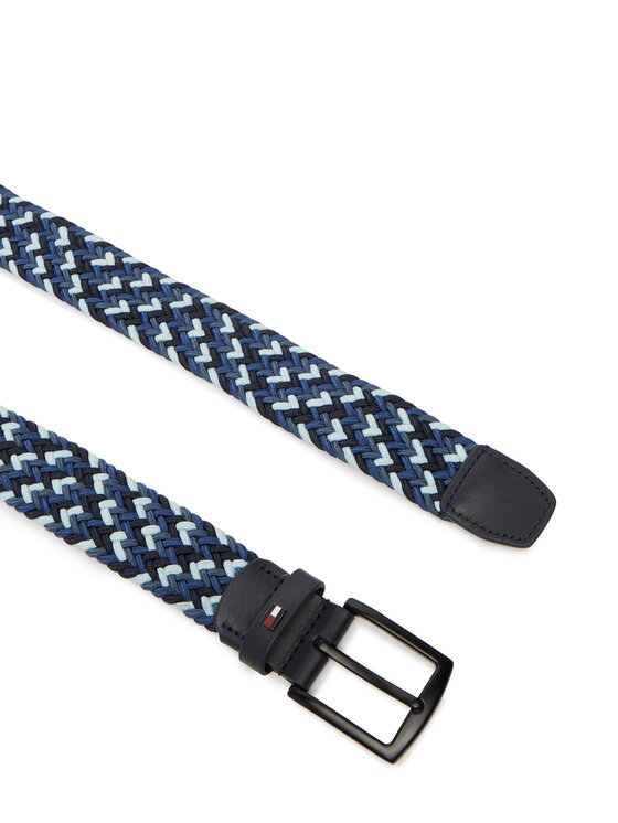 Tommy Hilfiger Tommy Hilfiger Curea pentru Bărbați AM0AM14278 Bleumarin