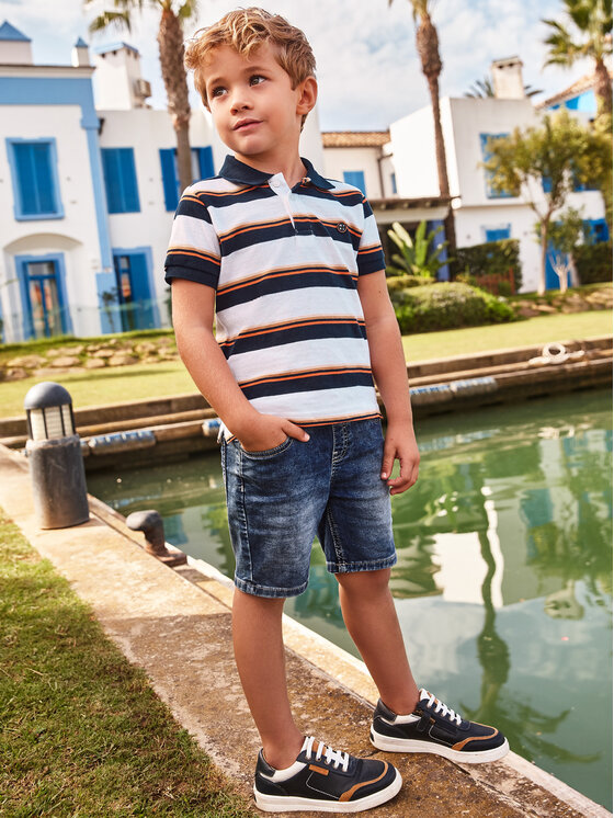 Mayoral Mayoral Jeansshorts 3232 Dunkelblau Regular Fit