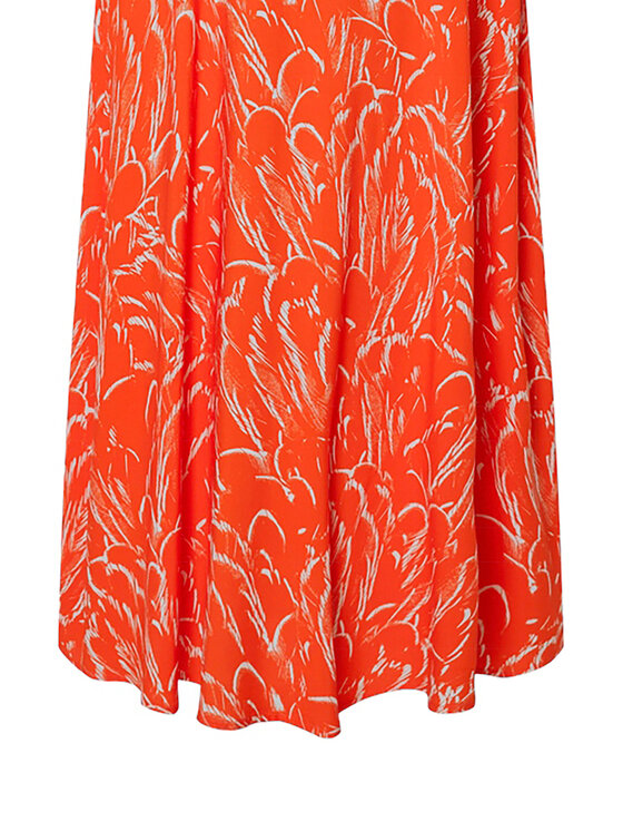 YAS YAS Sukienka koszulowa Savanna 26022663 Pomarańczowy Loose Fit