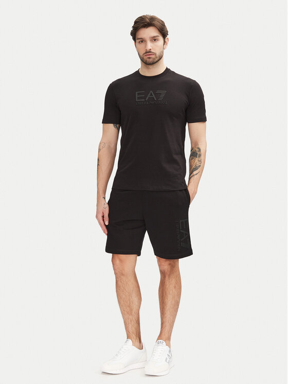 EA7 Emporio Armani EA7 Emporio Armani T-särk 7M000224 AF10375 UC001 Must Regular Fit