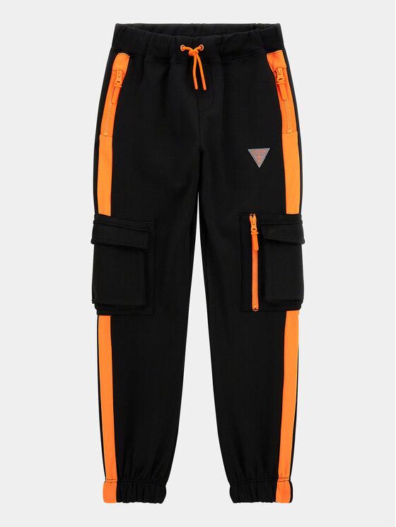 Guess Guess Jogginghose L4RQ14 KB212 Schwarz Relaxed Fit