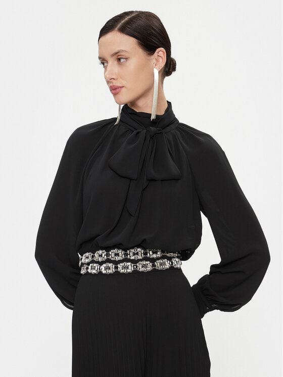 Elisabetta Franchi Elisabetta Franchi Blusa CA-011-37E2-V380 Nero Regular Fit