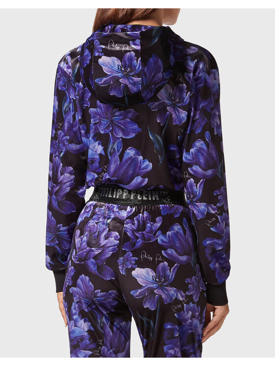 PHILIPP PLEIN PHILIPP PLEIN Mikina 2683 Čierna Regular Fit