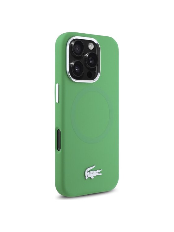 Lacoste Lacoste Etui na telefon Silicone Cracked Logo Zielony