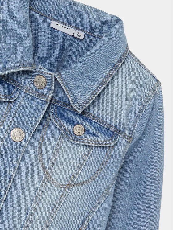 NAME IT NAME IT Jeans jakna 13141427 Modra Regular Fit