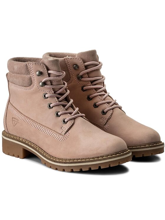 Tamaris Schnürstiefeletten 1-25242-29 Rosa • Modivo.de