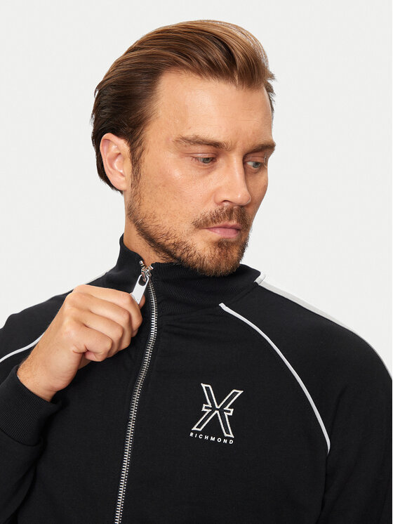 Richmond X Richmond X Суитшърт Bongi UMA24004FE Черен Regular Fit