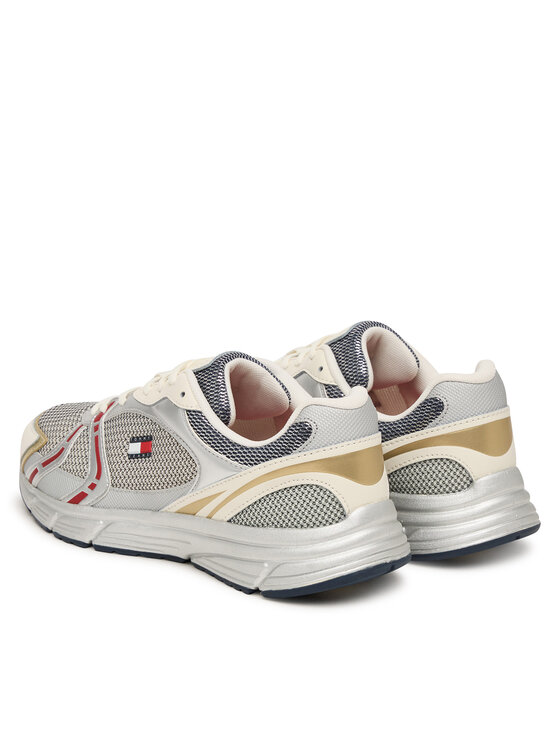 Tommy Jeans Tommy Jeans Sneakersy Tjw Modern Runner Metallic EN0EN03153 Šedá