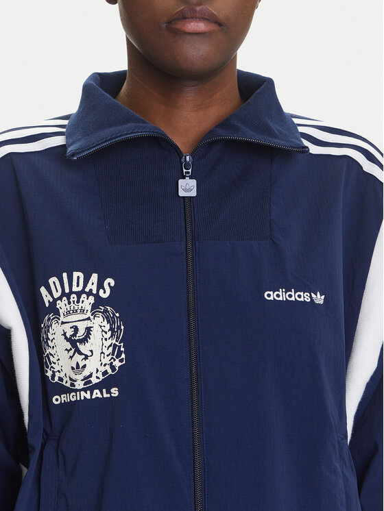 adidas adidas Sweatshirt Mascotte Woven JY2809 Dunkelblau Regular Fit