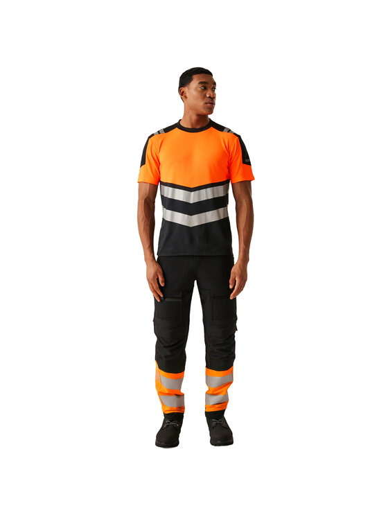 Regatta Regatta Polo RG11818 Czarny Short Fit