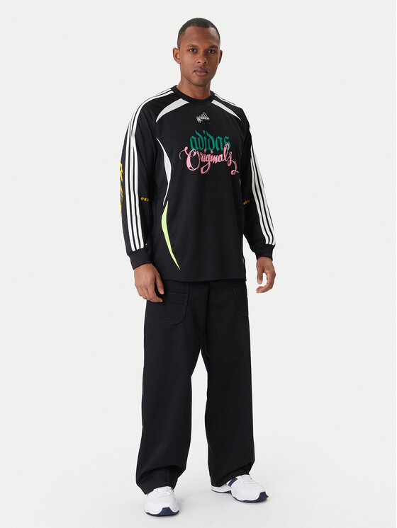 adidas adidas Longsleeve Spiders Goalkeeper JW0201 Schwarz Loose Fit
