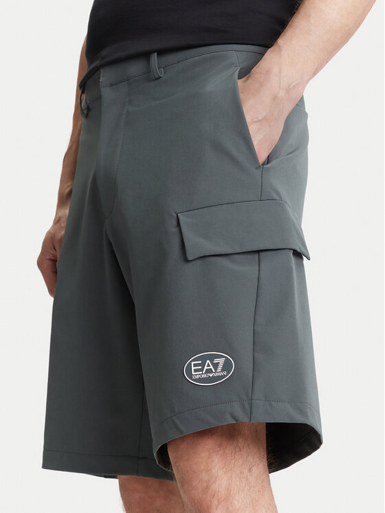 EA7 Emporio Armani EA7 Emporio Armani Športne kratke hlače 7M000196 AF13554 U8109 Siva Regular Fit