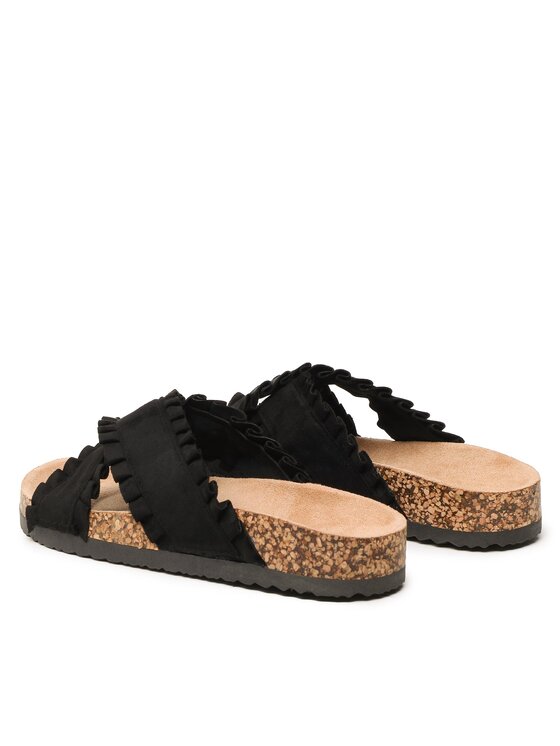 DeeZee DeeZee Papucs WS20161-18 Fekete