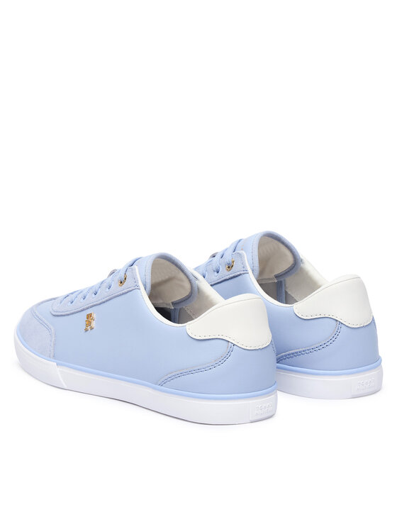Tommy Hilfiger Tommy Hilfiger Laisvalaikio batai Th Chic Low Vulc FW0FW09391 Šviesiai mėlyna