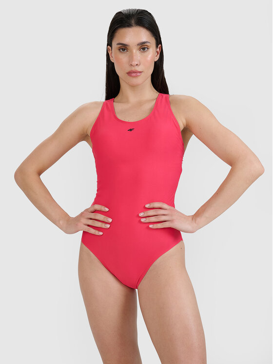4F 4F Strój kąpielowy BEACHWEAR BASIC Różowy