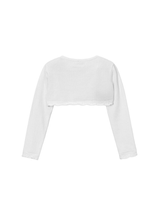 Mayoral Mayoral Болеро 320 Білий Regular Fit