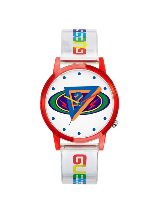 Guess Guess Zegarek V1050M1 Przezroczysty