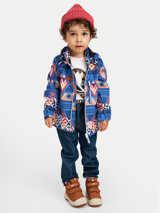 Reima Reima Softshelljacke Vantti 5100009B Blau Regular Fit
