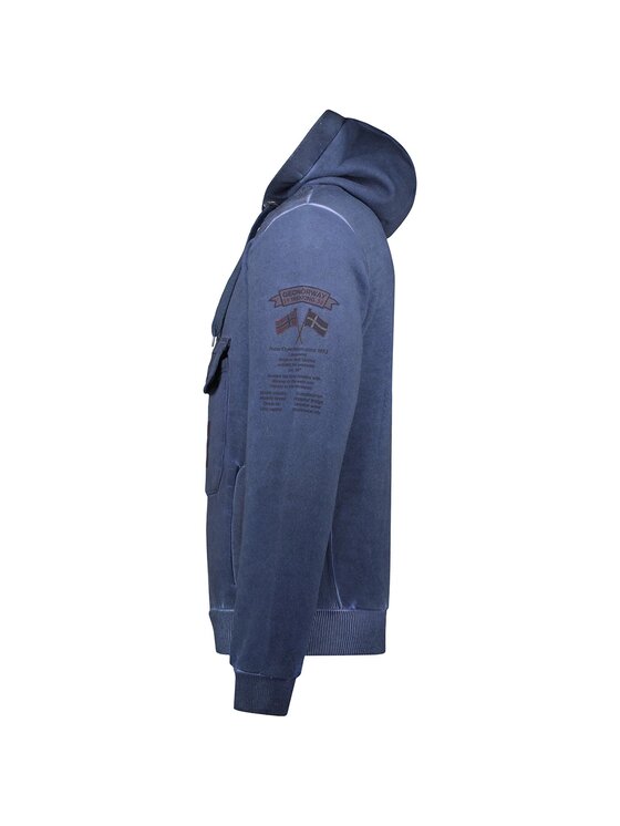 Geographical Norway Geographical Norway Bluza WU8270H-GNO-NAVY Granatowy Regular Fit