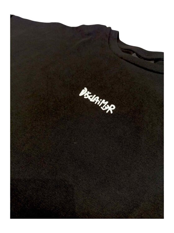 DISCLAIMER DISCLAIMER T-shirt q-bab-70165 Nero Regular Fit