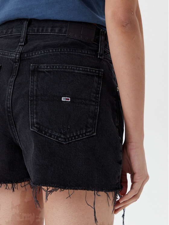 Tommy Jeans Tommy Jeans Szorty jeansowe DW0DW20097 Czarny Regular Fit