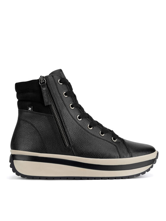 Rieker Revolution Lifestyle Rieker Revolution Lifestyle Īsie zābaki W0962-00 Melns