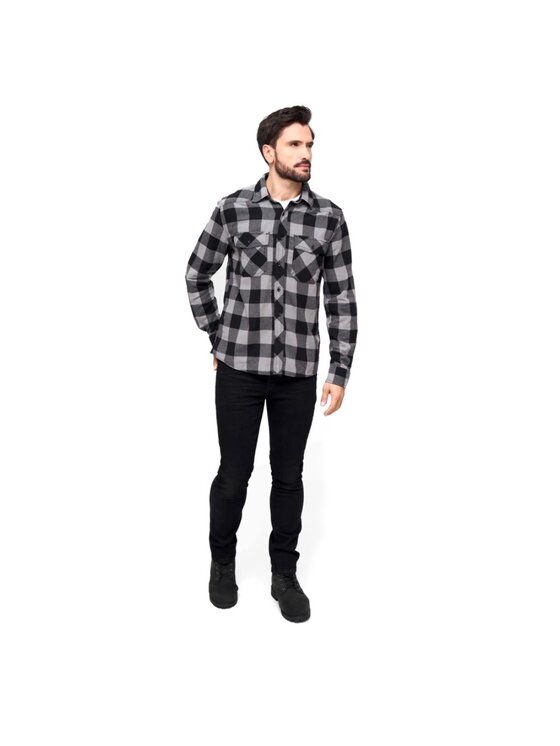 Brandit Brandit Koszula 4002.221.M Czarny Regular Fit