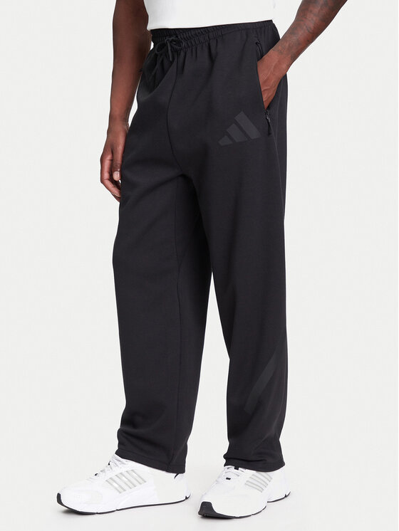 adidas adidas Teplákové kalhoty Z.N.E. JC5478 Černá Loose Fit
