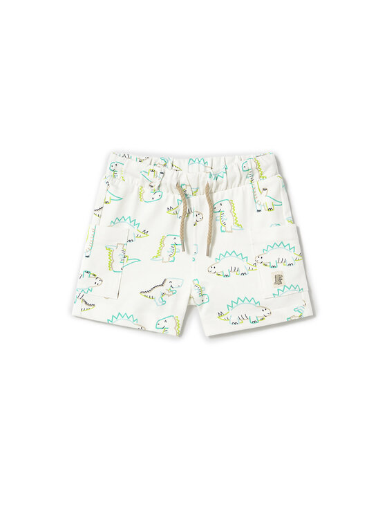 Mayoral Mayoral Pantaloni scurți sport 1244 Écru Regular Fit