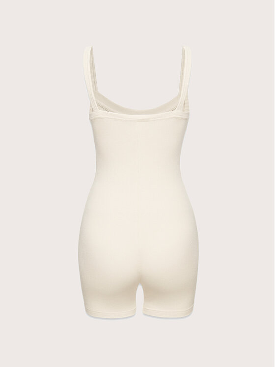 La Mania La Mania Jumpsuit EDGE Bianco Classic Fit