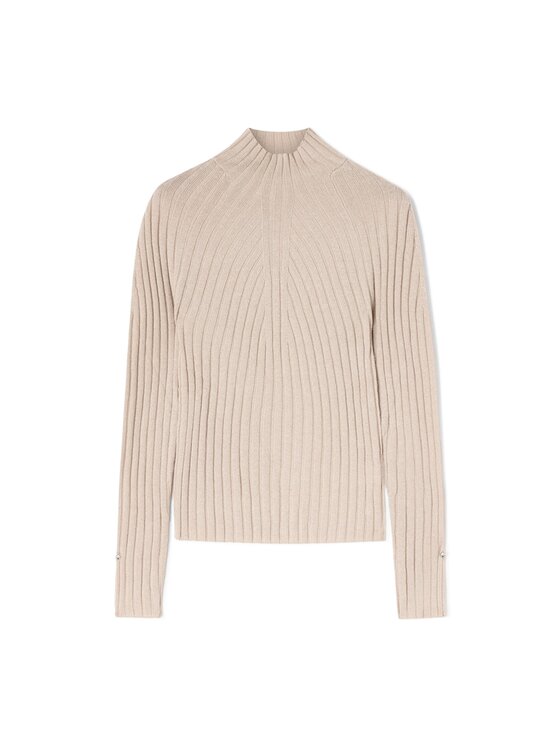 Motivi Motivi Maglione M552W104340N002 Crema Slim Fit