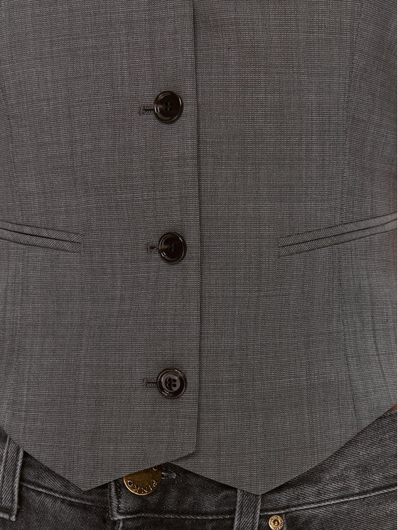 BOSS Boss Weste Jegaro 50513132 Grau Slim Fit