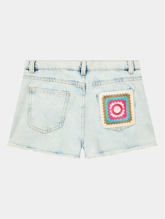United Colors Of Benetton United Colors Of Benetton Jeans suknja 4DW2C901S Tamnoplava Regular Fit