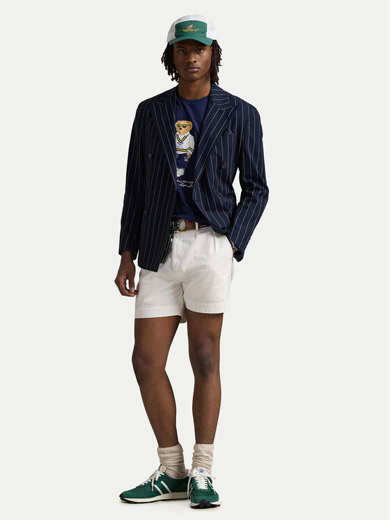 Polo Ralph Lauren Polo Ralph Lauren T-krekls 710973137003 Tumši zils Slim Fit