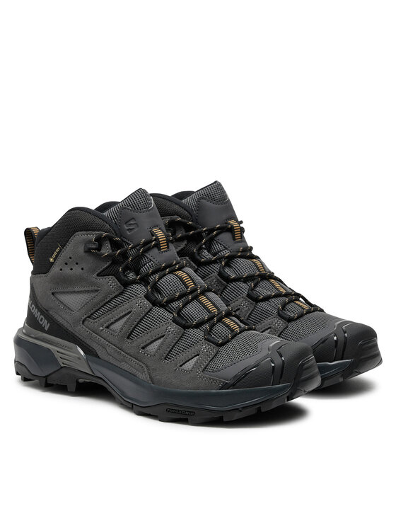 Salomon Salomon Bakancs X Ultra 360 Leather Mid Gore-Tex L47570800 Fekete