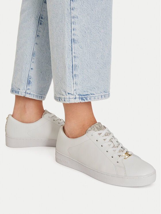 MICHAEL Michael Kors MICHAEL Michael Kors Sneakersy Keaton Lace Up 43R4KTFS2L Écru