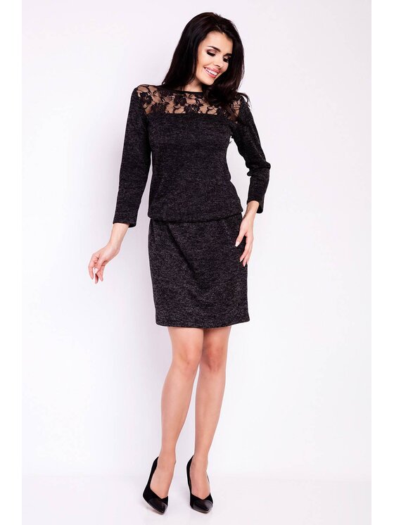 Infinite You Infinite You Vestito da giorno M120 Grigio Basic Fit