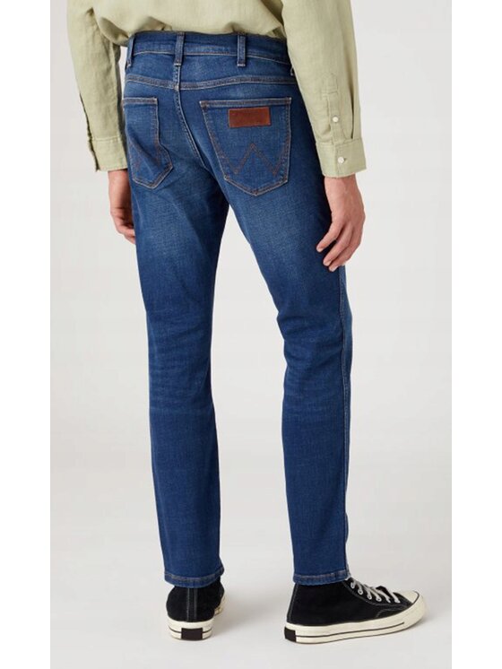 Wrangler Wrangler Jeansy Larston 812 Niebieski Slim Fit