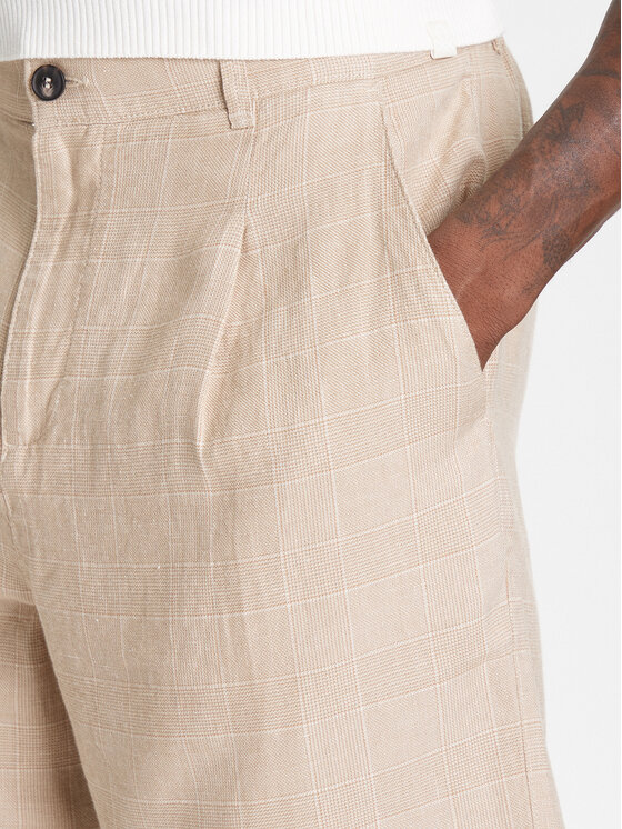 United Colors Of Benetton United Colors Of Benetton Kratke hlače 43B3U9010 Bež Regular Fit