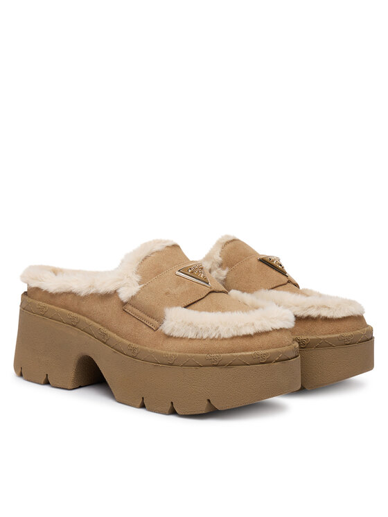 Guess Guess Natikače FLFBRI ESU06 Bež