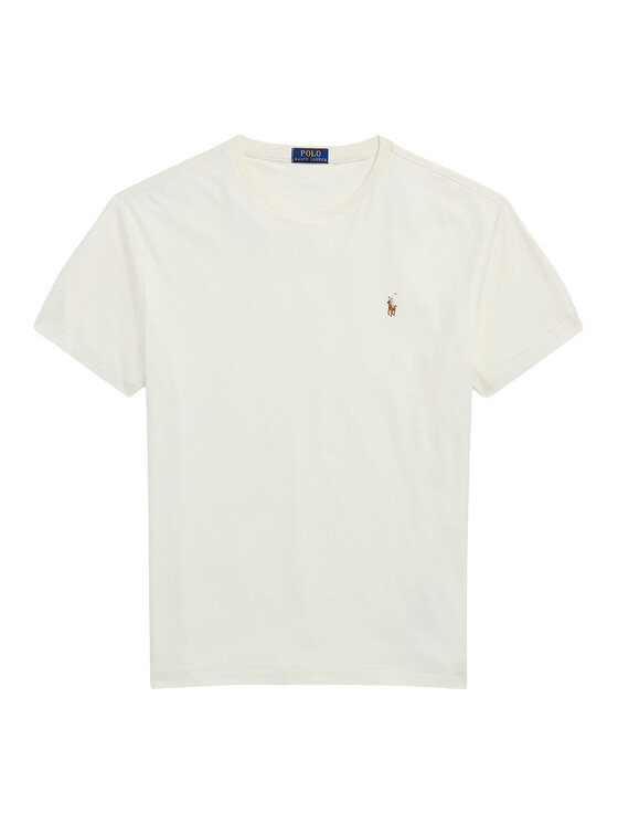 Polo Ralph Lauren Polo Ralph Lauren T-krekls 710740727094 Écru Custom Slim Fit