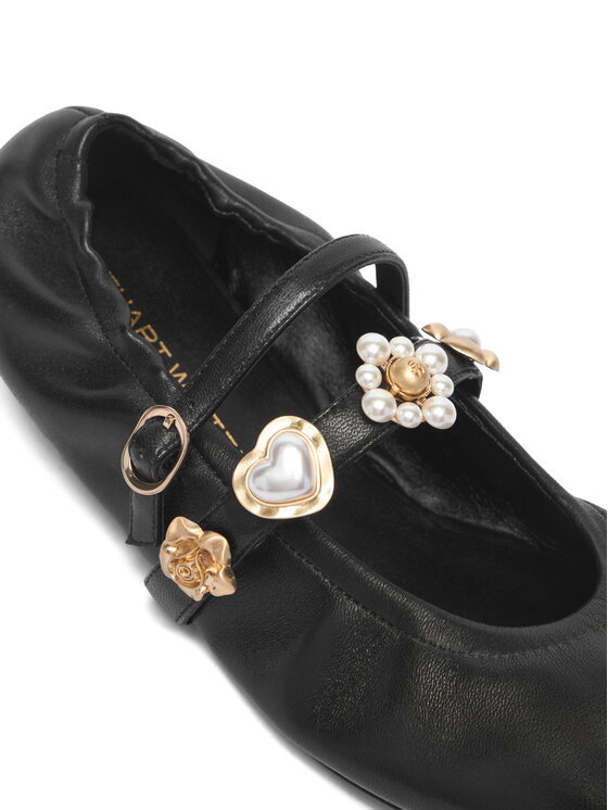 Stuart Weitzman Stuart Weitzman Ballerinas Socharming Mary Jane SN124 Schwarz