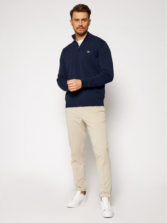 Lacoste Lacoste Maglione AH1980 Blu scuro Classic Fit
