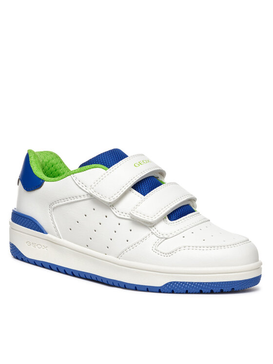Geox Geox Sneakersy WashibaJ46LQA 000BC C0293 S Biały