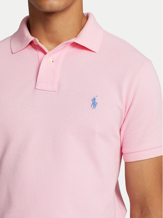 Polo Ralph Lauren Polo Ralph Lauren Polokošeľa Core Replen 710782592 Ružová Custom Slim Fit