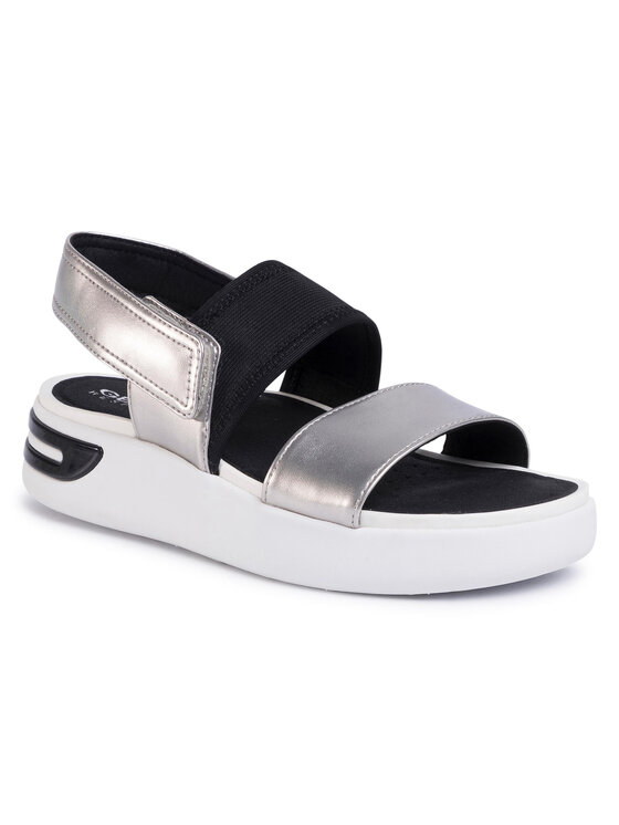 Geox Geox Sandali D Ottaya Sand B D02CMB 000NF C0474 Argento